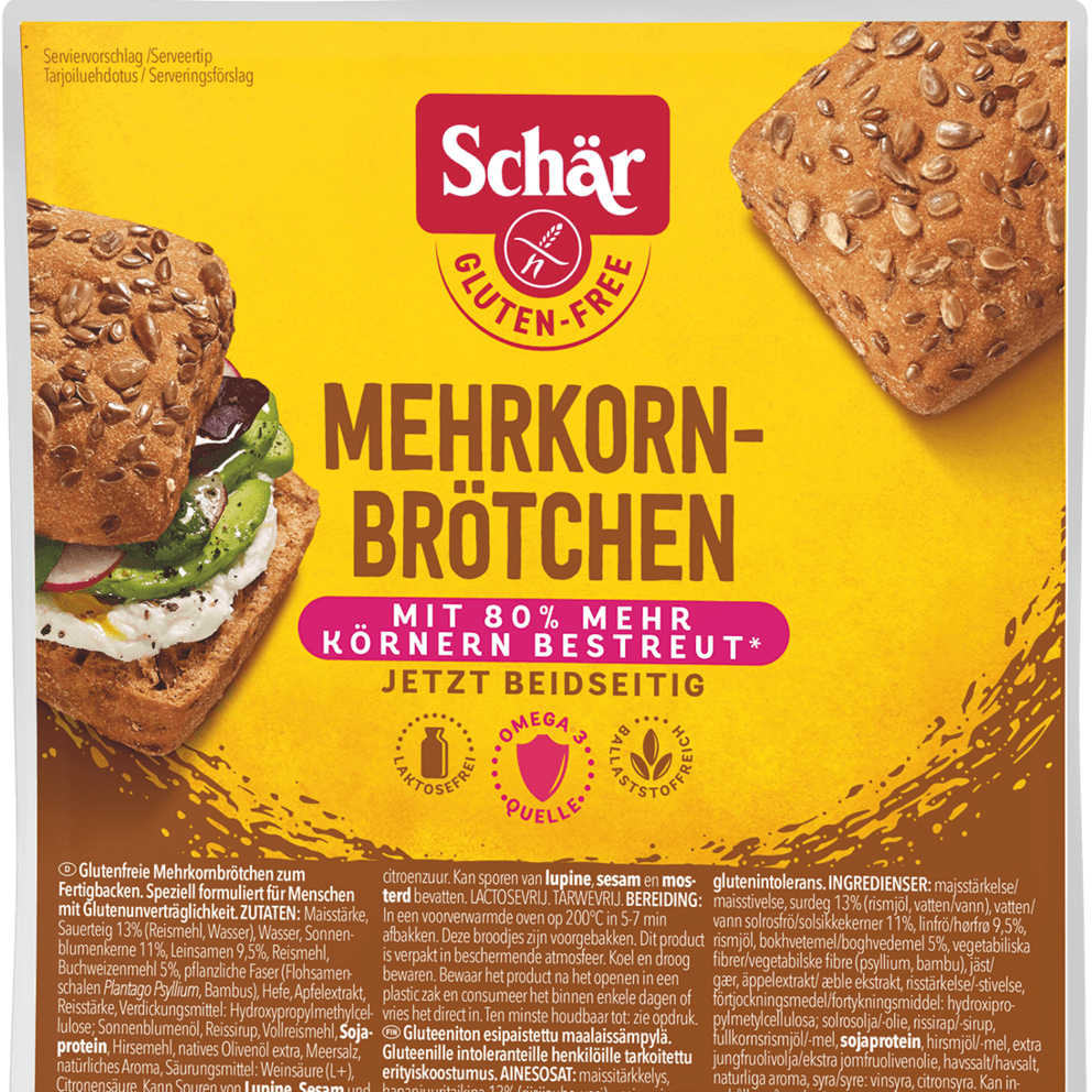 Schär - Mehrkornbrötchen - Mňambezlepku.cz Schär - Mehrkornbrötchen - Mňambezlepku.cz